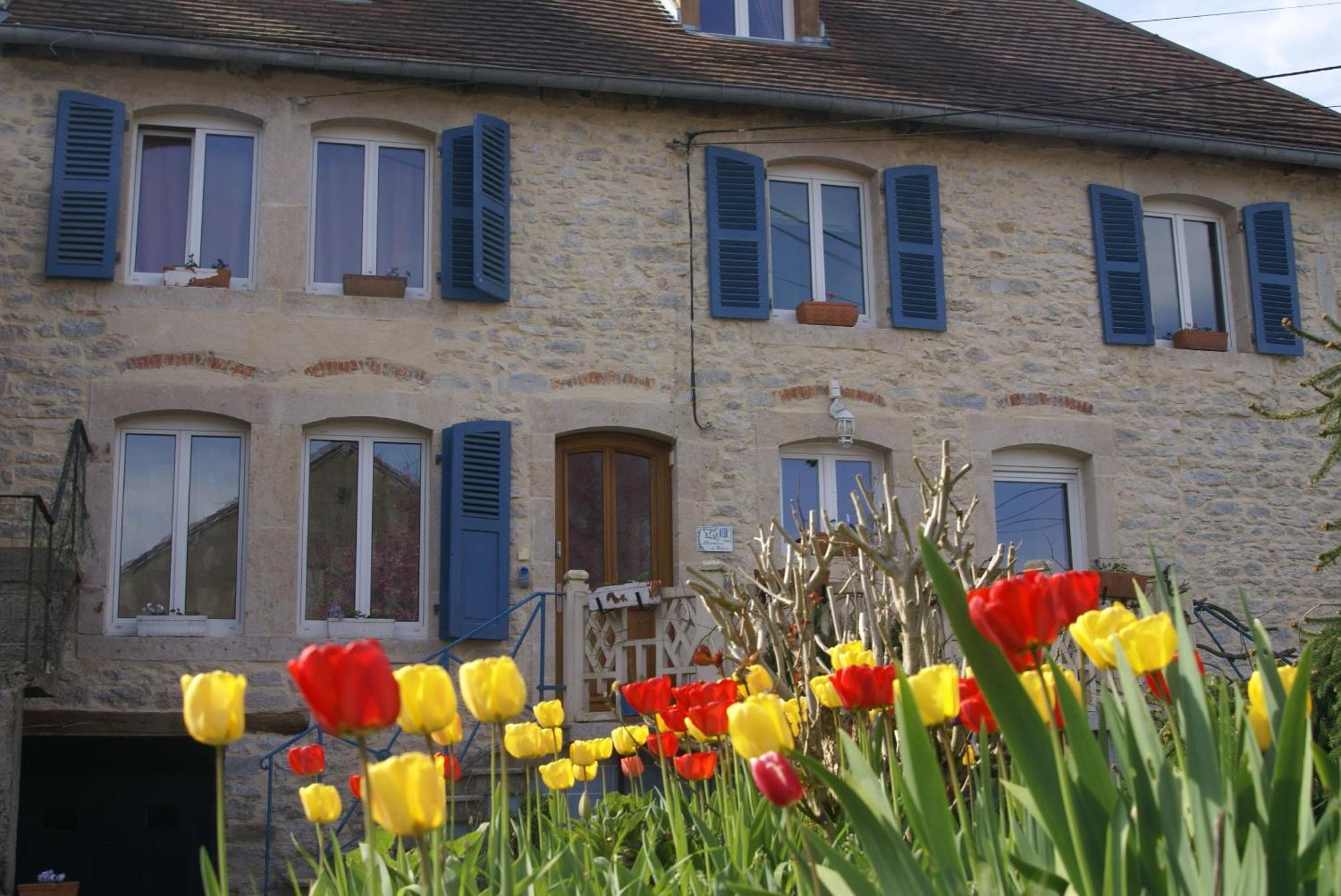 Chambres D'Hotes Les Charmettes Rang エクステリア 写真